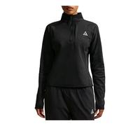 (WMNS) Nike x ACG Wolf Grid Therma-FIT 1 2-Zip Top 'Black Summit White' IO4471-010 S