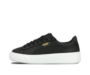 (WMNS) PUMA Basket Platform Core 'Black Gold' 364040-03 10.5