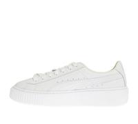 (WMNS) PUMA Basket Platform Core 'White Gold' 364040-04 9