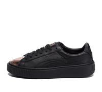 (WMNS) PUMA Basket Platform Metallic 'Black Rose Gold' 366169-02 6.5