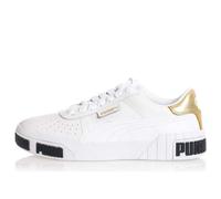 (WMNS) PUMA Cali Bold Metalli Leisure Shoes White 371207-01 5.5