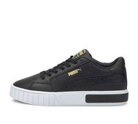 (WMNS) PUMA Cali Star Snake Sneakers Black/White 380629-02 6.5