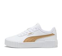 (WMNS) PUMA Carina 3.0 Aqua Metallics 'White Light Sand Gold' 400722-02 10.5