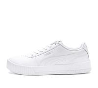 (WMNS) PUMA Carina Leather 'Triple White' 370325-02 5.5