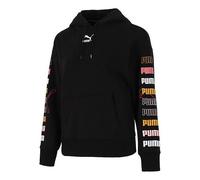 (WMNS) PUMA Classics Graphics Hoodie 'Black' 533155-01 M
