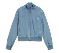 (WMNS) PUMA FUTURE.PUMA.ARCHIVE Washed Twill Short Jacket 'Cool Blue' 636681-34 S