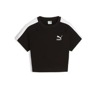 (WMNS) PUMA ICONIC T7 Baby Tee 'Black' 625598-01 M