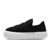 (WMNS) PUMA Suede Mayu Slip-On Canvas 'Black White' 385595-01 6.5