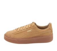 (WMNS) PUMA Suede Platform SD 'Oatmeal' 364718-01 7.5