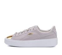(WMNS) PUMA Suede Platform 'White Gold' 362222-01 8.5