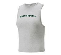 (WMNS) PUMA Team Tank Top Logo 'Grey' 622575-04 XL