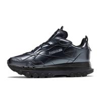(WMNS) Reebok Cardi B x Classic Leather 'Black Dark Silver' GW2631 6.5