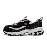 (WMNS) Skechers D Lites Low-Top Daddy Shoes Black 99999720-BKW 7