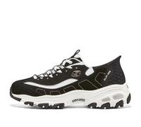 (WMNS) Skechers D'Lites 1.0 Chunky Sneakers 'Black White' 150030-BKW 7.5