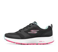 (WMNS) Skechers Go Run Consistent 'Black White Pink' 128076-BKMT 6