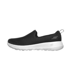 (WMNS) Skechers Go Walk Joy Low Black/White 15600-BKW 8
