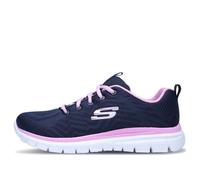 (WMNS) Skechers Graceful Get Connected Running Shoes Blue/Pink/White 12615-NVPK 5
