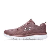 (WMNS) Skechers Graceful Get Connected Sneakers Pink/White 12615-MVE 9.5