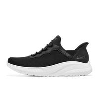 (WMNS) Skechers Slip-ins Bobs Sport Squad Chaos 'Black White' 117500-BLK 8