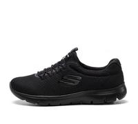 Skechers Women's Sneaker – Summits Top Player – Black Mesh Trim – UK 5.5