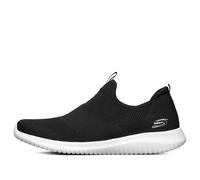 (WMNS) Skechers Ultra Flex Slip-Ons Black 12837-BKW 5
