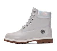 (WMNS) Timberland Heritage 6 Inch Waterproof Boots 'Light Grey Full Grain with Silver Collar' A2M4DQ20 6.5