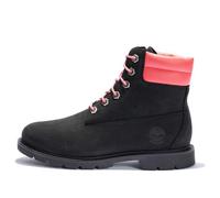 (WMNS) Timberland Linden Woods 6 Inch Waterproof Boots 'Black Nubuck with Pink' A44FA-001 6.5