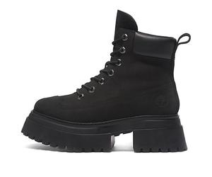 (WMNS) Timberland Sky 6 Inch Lace Up Boots 'Black Nubuck' A428J001 6.5