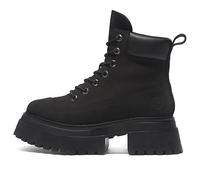(WMNS) Timberland Sky 6 Inch Lace Up Boots 'Black Nubuck' A428J001 8