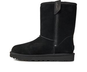 (WMNS) UGG Classic Short Bailey Zip Boot 'Black' 1144043-BLK 6