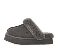 (WMNS) UGG Disquette Fluff Gray Slippers 1122550-CHRC 7
