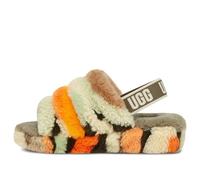(WMNS) UGG Fluff Yeah Slide Cali Collage 'Olive Green' 1118164-OLV 6
