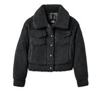 (WMNS) UGG Frankie Short Trucker Jacket 'Dark Grey' 1171459-INK M