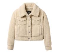 (WMNS) UGG Frankie Short Trucker Jacket 'Natural White' 1171459-NLI M