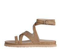 (WMNS) UGG GoldenGaze Embossed Ankle Wrap Sandals 'Mustard Seed' 1178570-MDSD 5