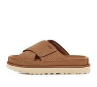 (WMNS) UGG Goldenstar Cross Slide 'Chestnut' 1137910-CHE 9