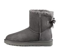 (WMNS) UGG Mini Bailey Bow II Boot Snow boots Grey 1016501-GREY 6
