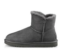 (WMNS) UGG Mini Bailey Button Bling Mid Tops Fleece Lined Gray 1016554-GREY 9