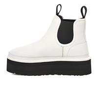 (WMNS) UGG Neumel Platform Chelsea Boot 'Pebbled White' 1130533-PDWH 9