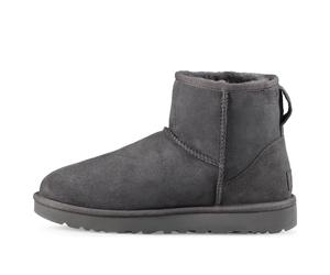 (WMNS) UGG W Classic Mini II Fleece Lined Gray 1016222-GREY 9