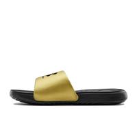 (WMNS) Under Armour Ansa Fixed Slides 'Black Metallic Gold' 3023772-006 8