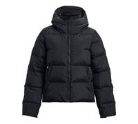 (WMNS) Under Armour ColdGear Infrared Down Hooded Jacket 'Black' 1378861-001 S