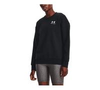 (WMNS) Under Armour Essential Fleece Crew Sweatshirt 'Black' 1373032-001 M