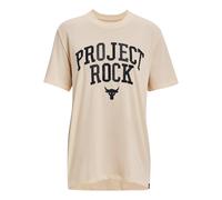 (WMNS) Under Armour Project Rock Heavyweight Campus T-Shirt 'Peach Puff' 1377449-804 M