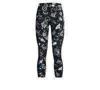 (WMNS) Under Armour Run Ankle Tights Leggings 'Black White' 1382967-001 L