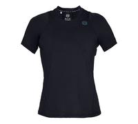 (WMNS) Under Armour Rush Training Sports Short Sleeve Black 1332468-001 XS