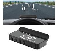 Wmool Holometer Holographic Speedometer, New Holographic Heads Up Display Hud for Universal Cars, Digital GPS Speed with Speed