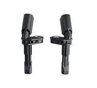 WMPHE 2 Pcs Rear ABS Wheel Speed Sensor Compatible with Audi TT, VW Amarok Beetle Bora CC Golf GTI Jetta Passat Rabbit, Seat Leon, Porsche Carrera GT, Replacement for 1K0927807, 1K0927808