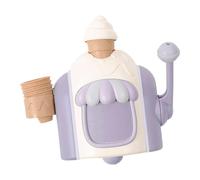 Wmqbjta Bath Bubble Maker Toy Portable Ice Cream Foam for Age 3-5 Years Old Kids