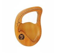 Wmqbjta Beginner Harp Lap Harp Lyre Wooden Lyre With Steel Strings And Engraved Notes Compact Travel Friendly Hardwood And Spruce Resonance Suitable For, 24-String, Board Butterfly Wood
